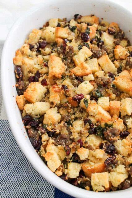 Easy Cornbread And Sausage Stuffing Recipe A Turtles Life For Me