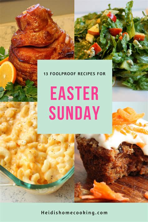 8 easter sunday falls on a different date every year. 13 Foolproof Recipes for Easter Sunday | Heidi's Home Cooking | Easter dinner recipes, Easter ...