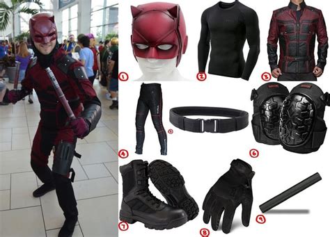 Daredevil Costume For Cosplay And Halloween 2022 Daredevil Cosplay