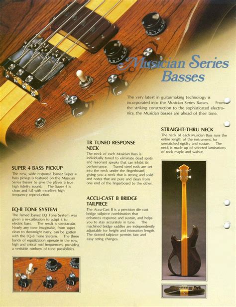1979 Ibanez Guitar Catalog