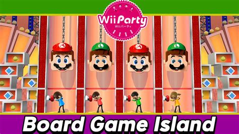 wii party board game island gameplay guest f vs hiromasa vs victor vs lucia alexgamingtv