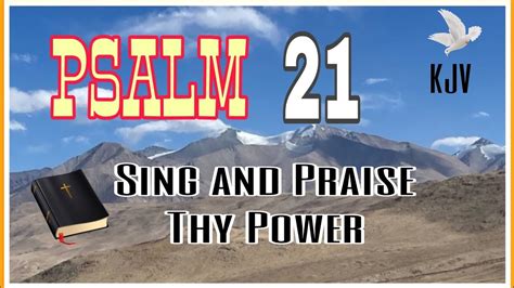 Psalm 21 Sing And Praise Thy Power Gad D Youtube