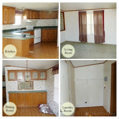 Our Mobile Home Before After
