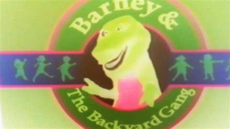 Barney And The Backyard Gang Theme Song In G Major Youtube