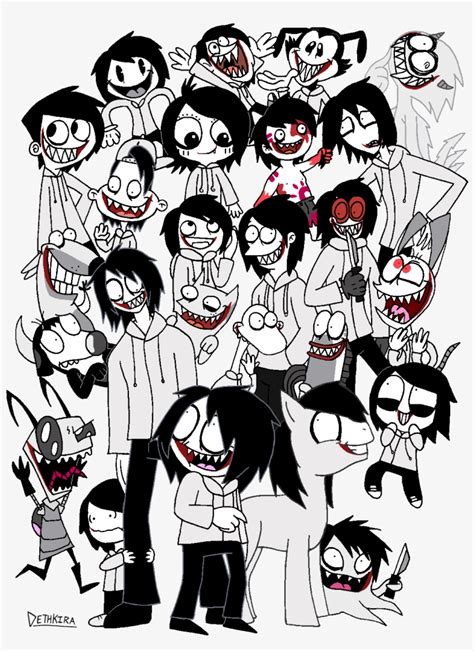 Jeff the killer cartoon | LBP2. 2020-07-13