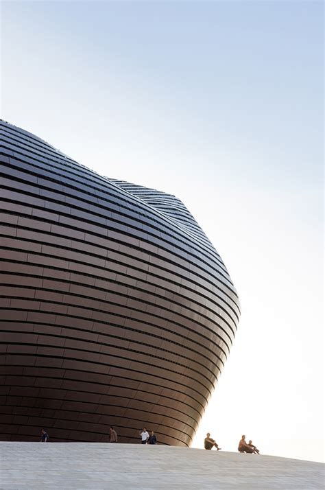 Iwan Baan Photographs Ordos Museum By Mad Architects