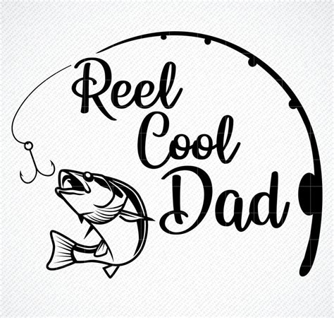 Reel Cool Dad Svg Fishing Svg Papa Svg File Dad Svg Father Etsy New