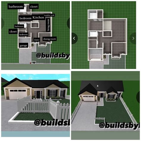We've gathered up a bunch of great house designs that will hopefully help you in your next build! Pin by Angel on Bloxburg | Sims house plans, Sims house ...