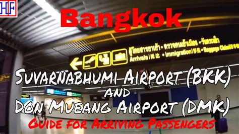 Bangkok Suvarnabhumi Airport Bkk And Don Mueang Airport Dmk Guide