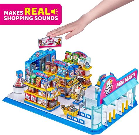 Buy 5 Surprise Mini Brands Mini Mart Playset Series 3 By Zuru With 5