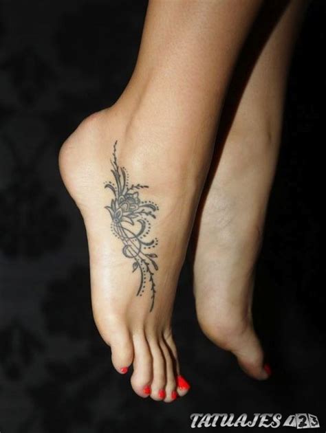 Sensuales Y Modernos Tatuajes Para El Pie Tatuajes 123