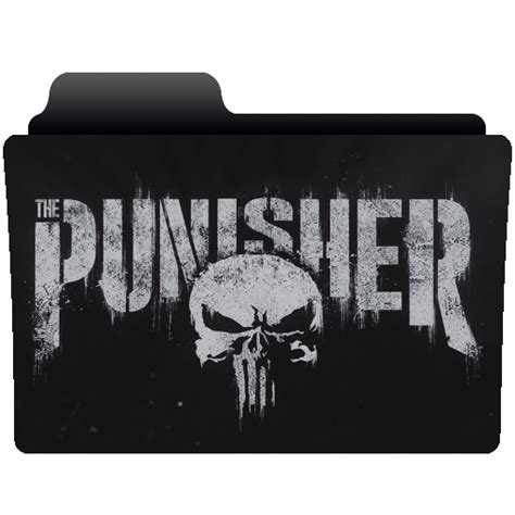 The Punisher Folder Icon By Nonstopsarah On Deviantart