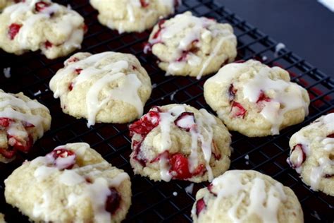 Cream the butter in the bowl of an electric mixer. Fresh Cranberry Lemon Cookies | What Megan's Making