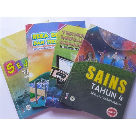 Buku Teks Tahun 4 Kssr Sekolah Kebangsaan Silibus Lama Shopee Malaysia
