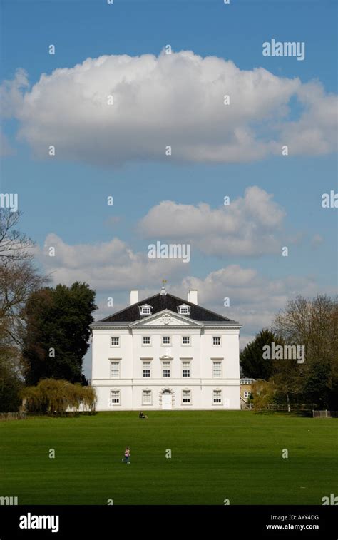 Marble Hill House From The South Twickenham London Stock Photo Alamy