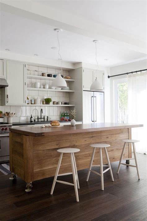 Rolling kitchen island with bar. 40 Awesome Kitchen Island Design Ideas with Modern Decor ...
