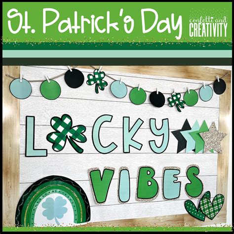 St Patricks Day Bulletin Board Confetti And Creativity