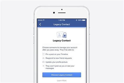 You Can Now Choose Who Will Manage Your Facebook Account After Your