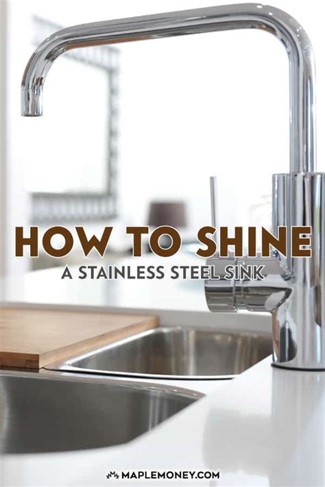 Next i take a damp rag and wipe down the whole sink, followed by a dry rag. How to Shine a Stainless Steel Sink in 2020 | Stainless ...