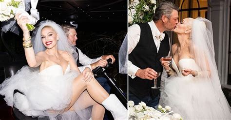 gwen stefani and blake shelton confirm wedding with gorgeous photos metro news