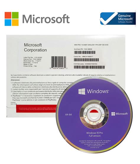 21h1 may 2021 update now is available. Microsoft Windows 10 Pro OEM DVD 32/64 Bit ( DVD ) - Buy ...
