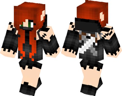 Killer Red Haired Girl Minecraft Skin Minecraft Hub