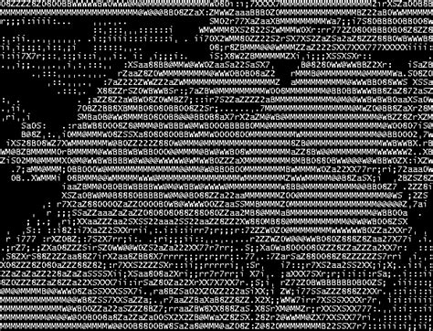 ASCII Art Face