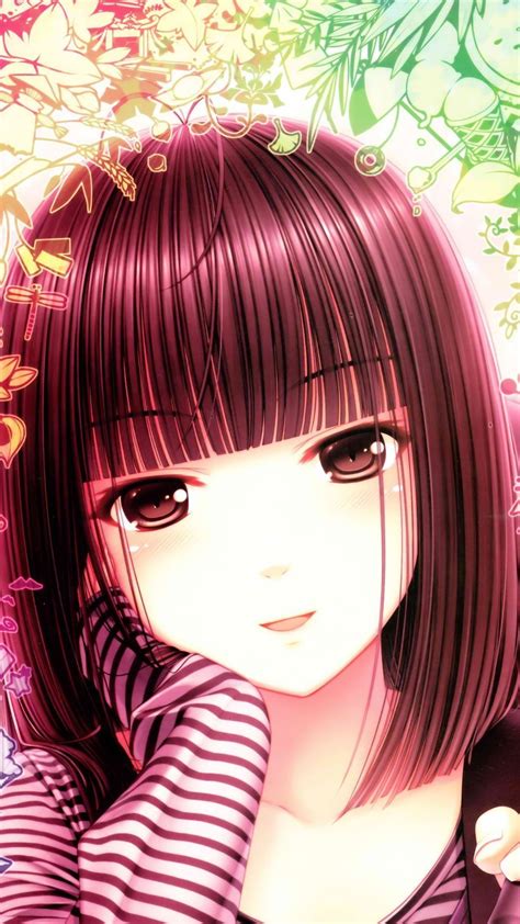 Gambar Anime Girls Wallpapers Hd Pictures Wallpaper Cute Face Desktop