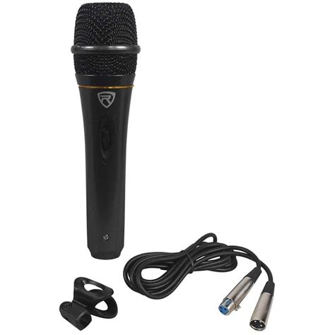 Rockville Rmp Xlr Dynamic Cardioid Professional Microphone With 10 Xlr