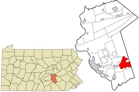 Image Dauphin County Pennsylvania Incorporated And Unincorporated