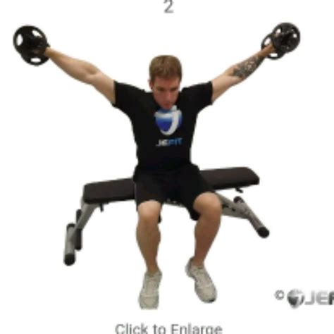 Seated Dumbbell Lateral Raises By Zunaid S Exercise How To Skimble