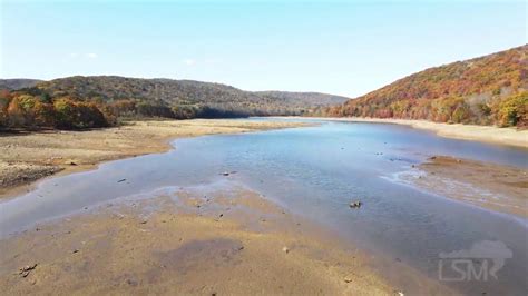 10 18 2020 Warren Pa Allegheny Reservoir Extremely Low Due To