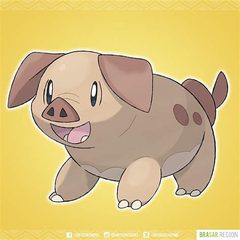 Feipig Ground Type Feipig The Pig Pokémon They Spend Most Of The