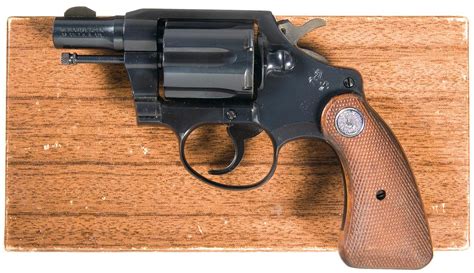 Colt Detective Special Revolver In Rare 32 Caliber With Box