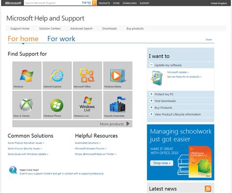 Microsoft Support Website Gets Metro Facelift