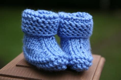 Baby Easy Booties Knitting Pattern By Lyudmyla Vayner
