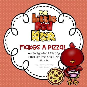 Print two of each page and make a memory matching game. Little Red Hen Makes A Pizza - literacy pack by Four ...