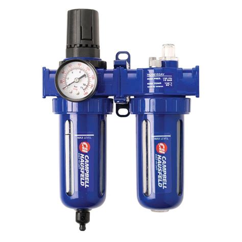 One is the hose connector. Campbell Hausfeld Air Filter and Pressure Regulator ...