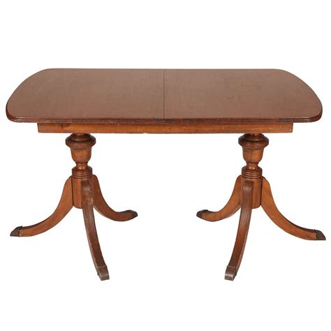 Duncan Phyfe Style Mahogany Dining Table For Sale At 1stdibs Duncan