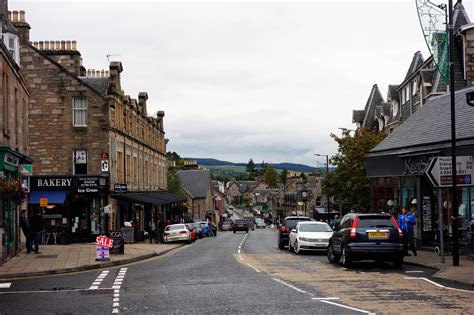Pitlochry Is A Popular Village In Central Scotland And Good Base For