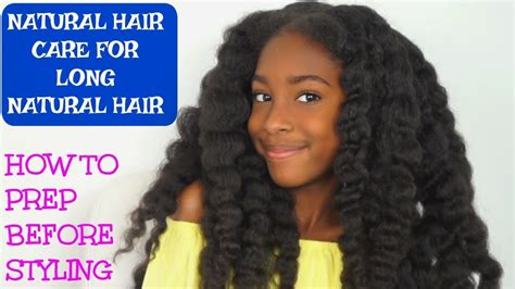 Black women and girls are embracing natural, chemical free hair. KIDS NATURAL HAIR CARE ROUTINE ( HOW I PREP BEFORE BRAIDS ...