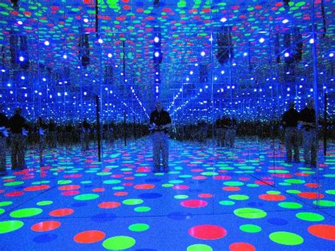 Our custom sets are available in every firmness and style are. Yayoi Kusama Infinity Dots in Mirrored Room - Picture of ...