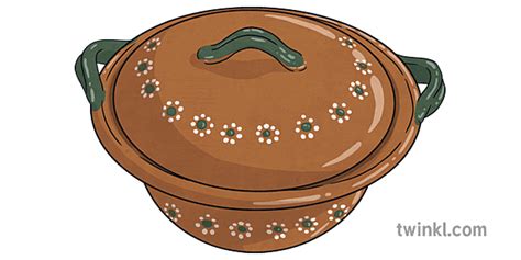 Cazuela De Barro Png Illustration Twinkl