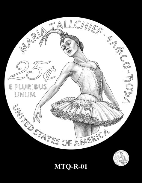 2023 Maria Tallchief American Women Quarter Ccac Images Us Mint