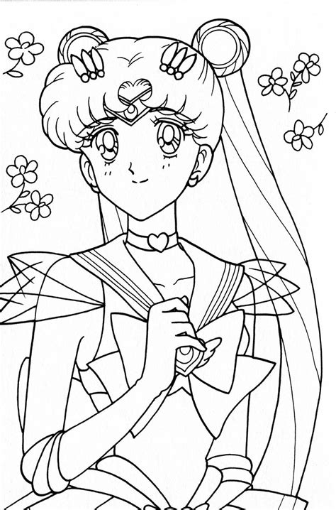 Sailor Moon Coloring Book Xeelha Colorear Princesas Disney Libro