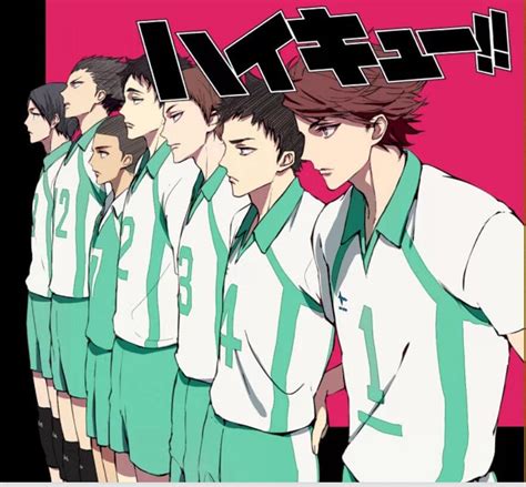 Aoba Josei Team~ Iwaizumi Hajime Kuroo Tetsurou Nishinoya Yuu