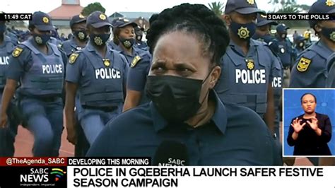 Police In Gqeberha Launch Safer Festive Season Campaign Transport Mec Weziwe Tikana Gxothiwe