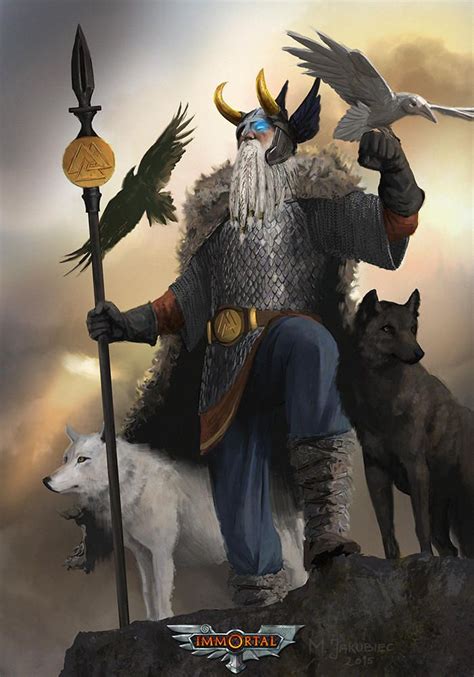 Odin By Ethicallychallenged Norse Mythology Greek Mythology Art