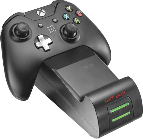 Controller Charger Xbox One Trust Gxt 247 Duo Charging Dock
