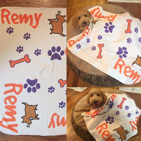 Personalized Dog Blanket Dog Ts Puppy Ts Pet Blanket